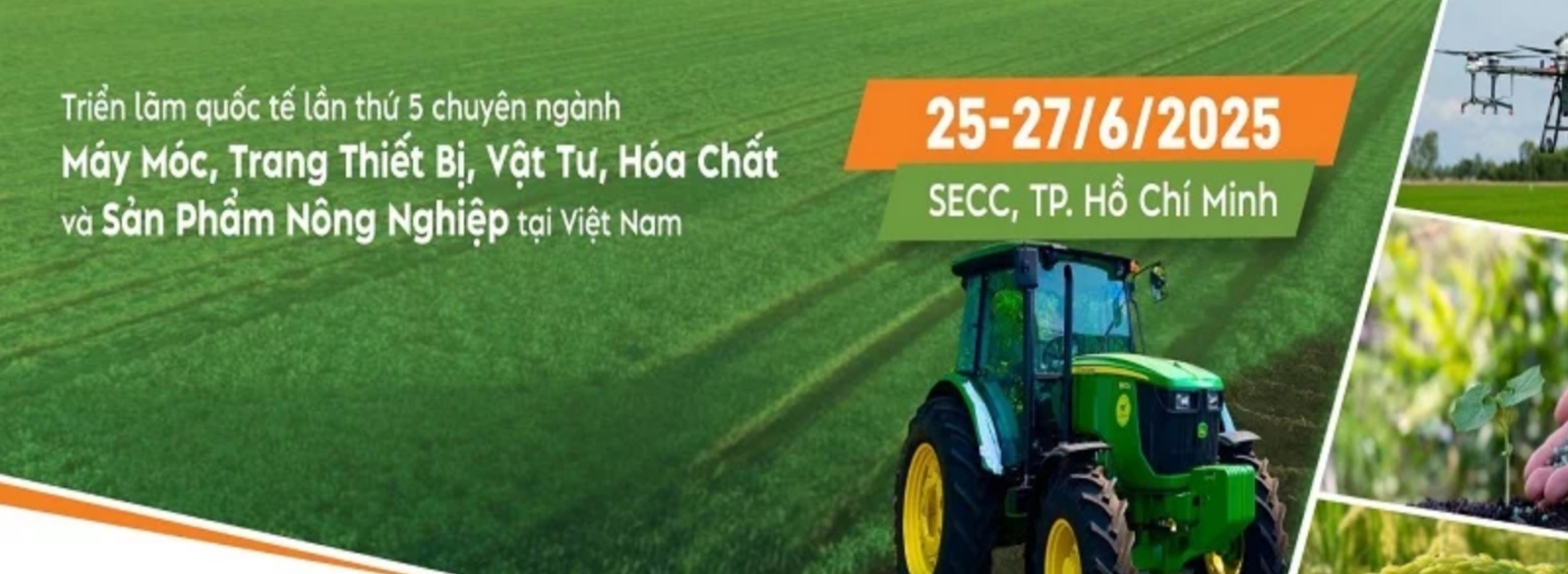 Triển lãm và Hội thảo Quốc tế chuyên ngành Máy móc, Trang thiết bị, Vật tư, Hoá chất và Sản phẩm Nông nghiệp